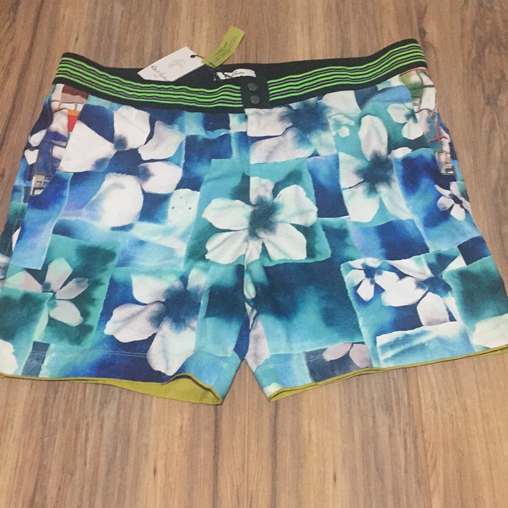 Robert graham floral paradise swim trunks